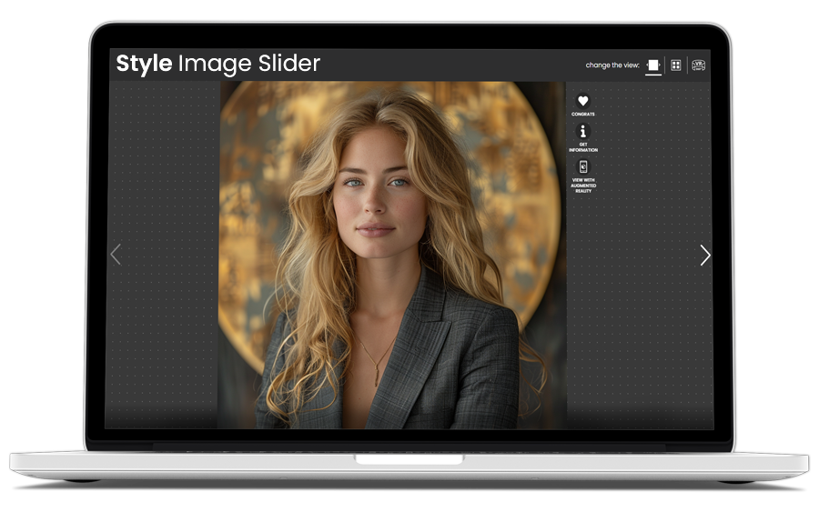 Plato Gallery Laptop illustration